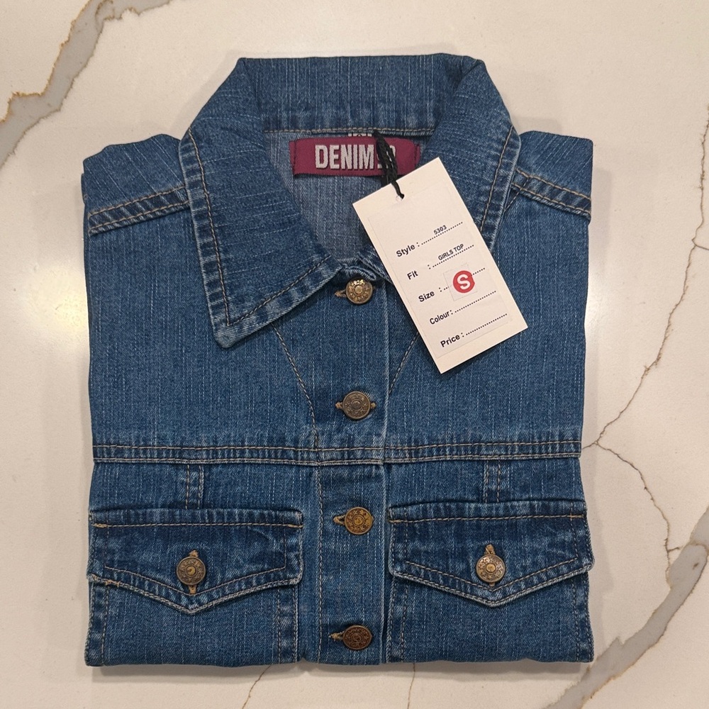 Girls Blue Jean Jacket